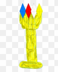 Download Free Png Golden Scepter With Crystals - Dlpngcom Clip Art,Scepter Png