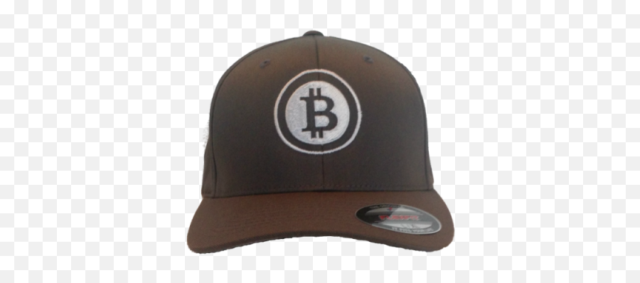 Bitcoin Hat - Flexfit Dark Grey Bitcoin Png,Bitcoin Logo