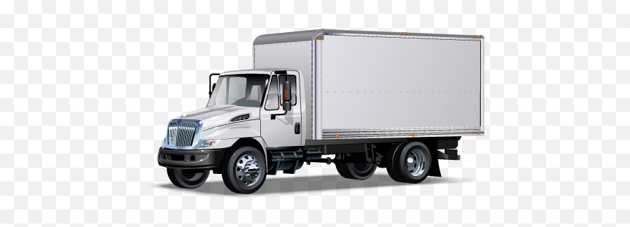 Box Truck Transparent Png Clipart - Light Duty Box Trucks,Box Truck Png