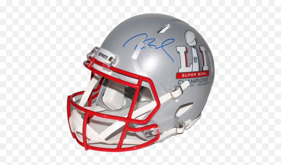 Tom Brady New England Patriots Signed - Face Mask Png,Tom Brady Png