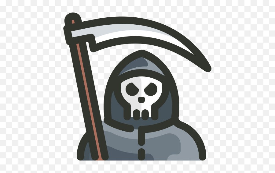 Death Grim Reaper Free Icon Of Halloween 01 - Grim Reaper Icon Png,Reaper Png