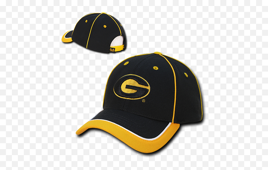 Ncaa Grambling State University Lightweight Structured Piped Baseball Caps Hats - Baseball Cap Png,Grambling State Logo