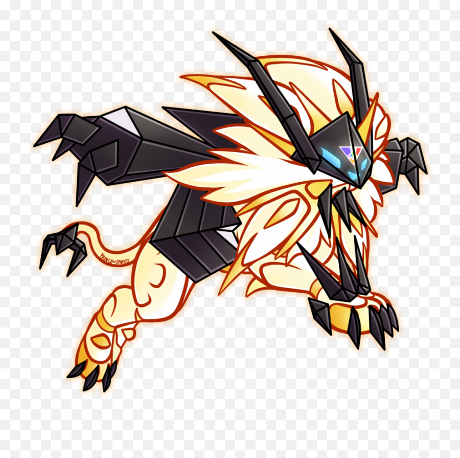 Download Free Png Solgaleo - Drawings Of Pokemon Solgaleo,Solgaleo Png