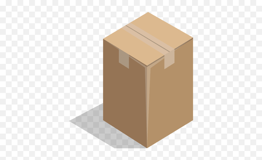 Transparent Png Svg Vector File - Caixa De Papelão Comprida,Cardboard Box Png