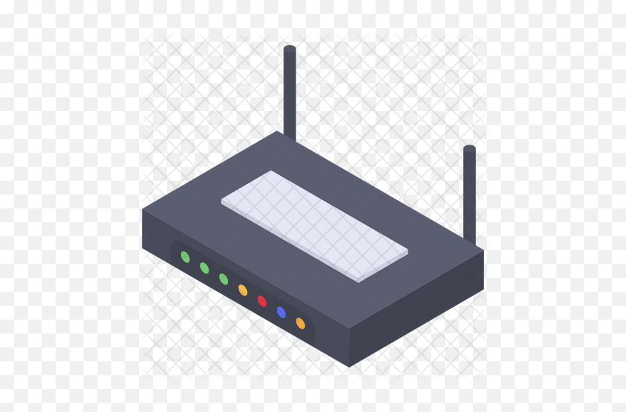 Wifi Router Icon Of Isometric Style - Portable Png,Router Png