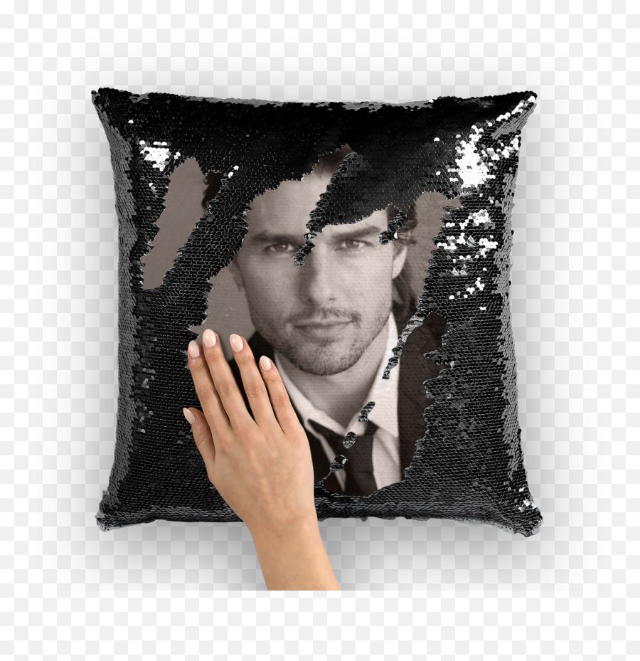 Black And White Cushion Cover Png Tom Cruise