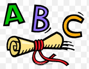 Learning Certificates Royalty Free Vector Clip Art - Alphabet Powerpoint Presentation Png,Abc Png