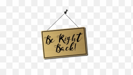 When Streamer Leaves - Png Be Right Back,Be Right Back Png