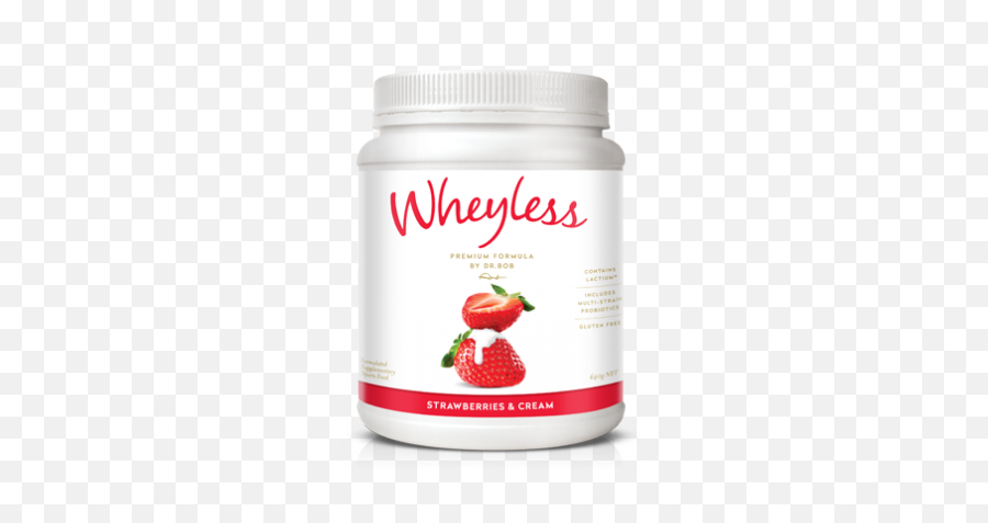 Strawberries U0026 Cream Wheyless - Vanilla Png,Protein Png