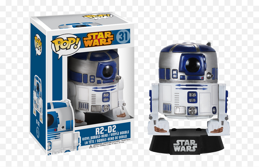 Star Wars - R2d2 Pop Vinyl Star Wars Funko Pop Droid Png,R2d2 Transparent