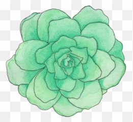 Mint Green Flower Png 3 Image - Pastel Aesthetic Transparent