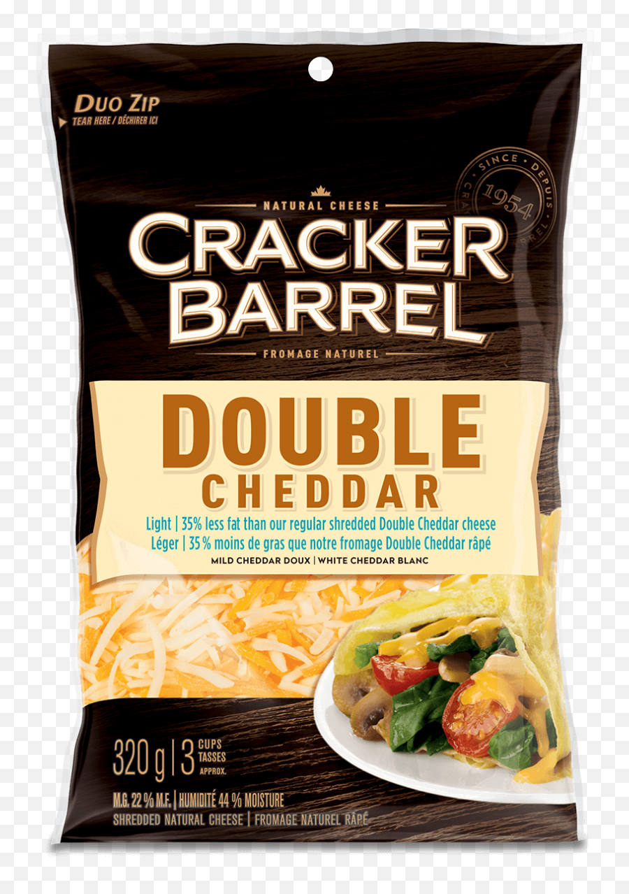 Double Cheddar Light - Spicy Png,Shredded Cheese Png