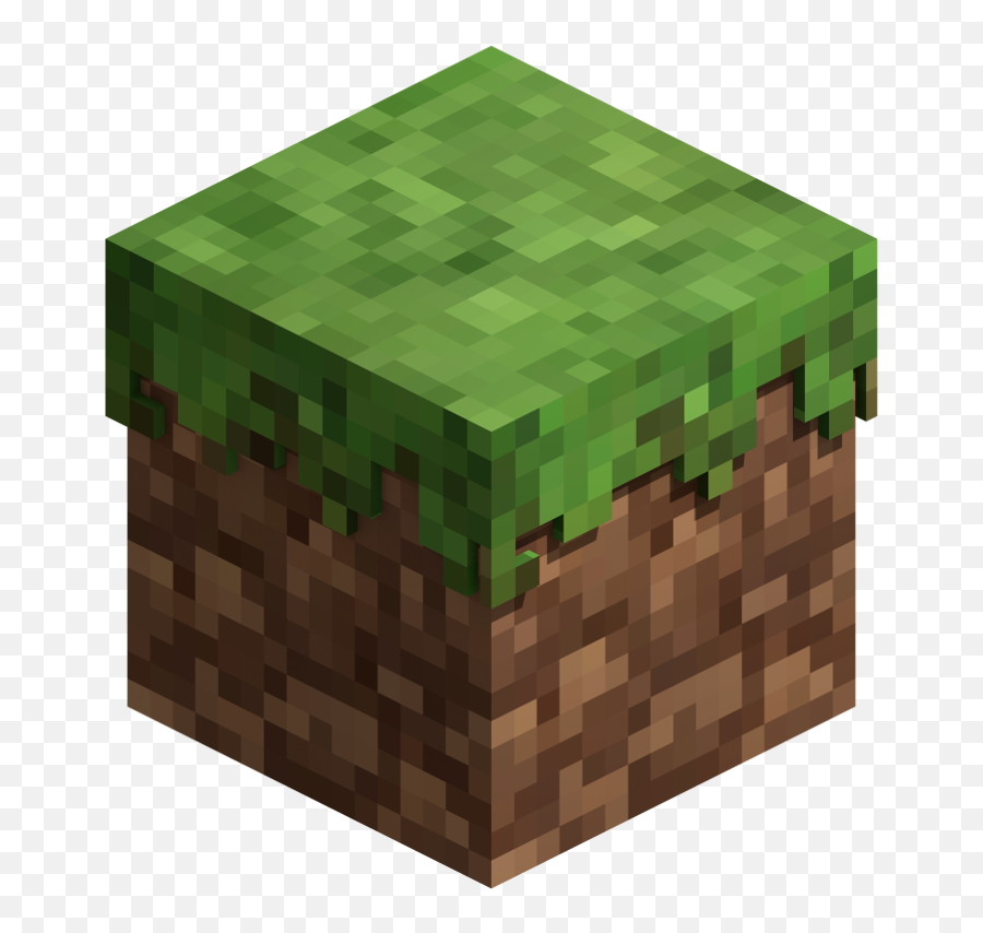Real Grass Block Png 6 Image - Minecraft Grass Block With Transparent Background,Grass Block Png