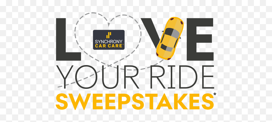 Ride Sweepstakes Synchrony Car - Vertical Png,Synchrony Bank Logo