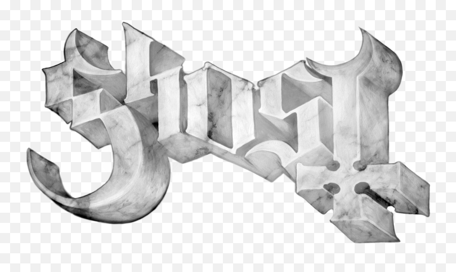 Metal Band T Shirt Websites - Ghost Band Logo Png,Death Metal Logos