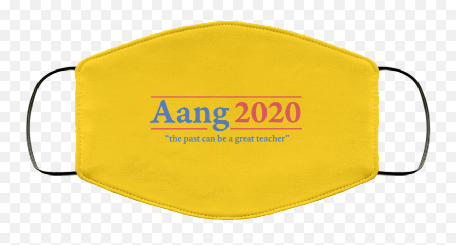 Avatar The Last Airbender Aang 2020 Past Can Be A Great Teacher Face Mask - Cloth Face Mask Png,Avatar The Last Airbender Png