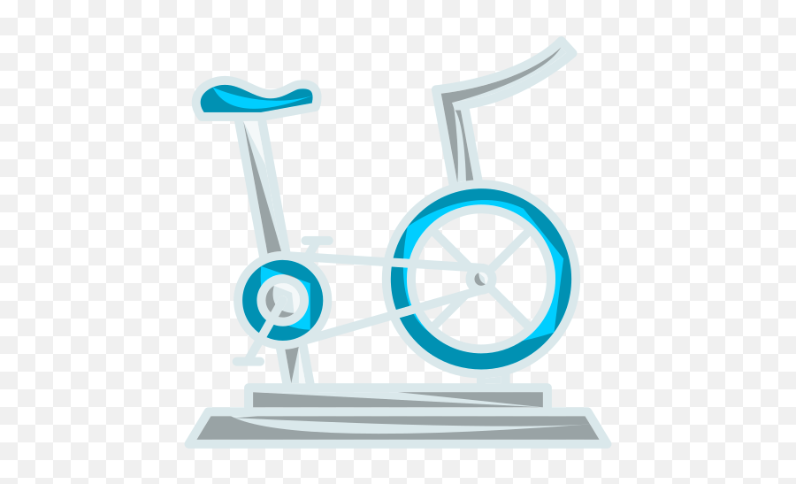 Cycling Fitness Sport Exercise Free Icon Of Icons - Stationary Bicycle Png,Exercise Icon