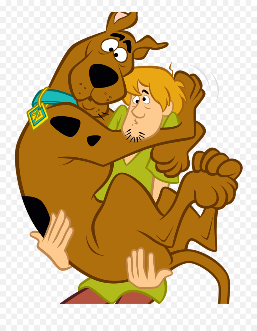 Scooby Doo In Shaggys Arms Transparent - Scooby Doo And Shaggy Png,Scooby Doo Png