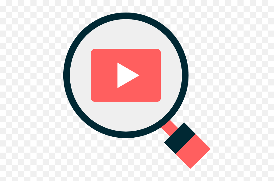 Search - Transparent Youtube Search Icon Png,Red Search Icon Png