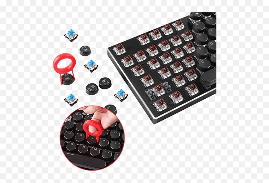 Redragon A106 Keycaps Hd Png Download - Keycaps Redragon A106,Redragon Icon
