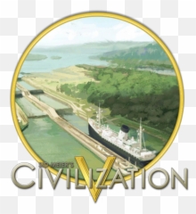 Panama Canal Icon 512x512px Png - Sid Civilization V