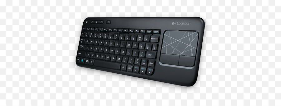 Logitech K400r Wireless Touchpad Keyboard Review Thatu0027s - Keyboard Combined To Mouse Png,Logitech Icon