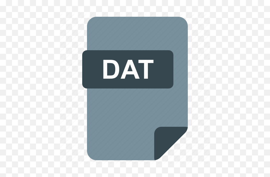 Dat File Format Type Icon - Language Png,Icon File Formats