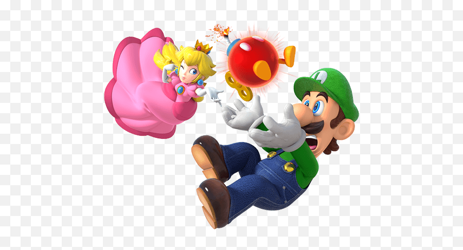 Super Mario - Super Mario Party Luigi Png,Mario Party Png