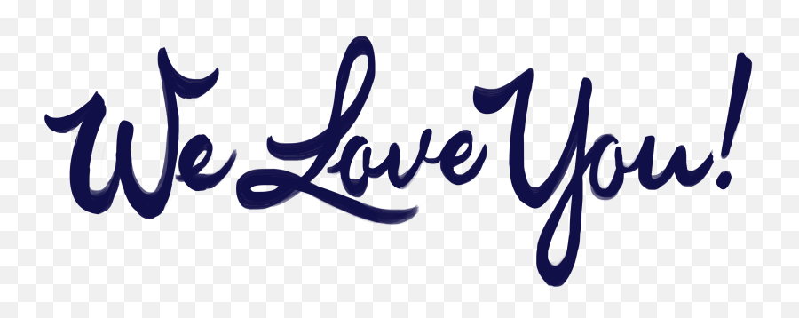 We Love You Png 6 Image - We Love You Png Text,I Love You Png