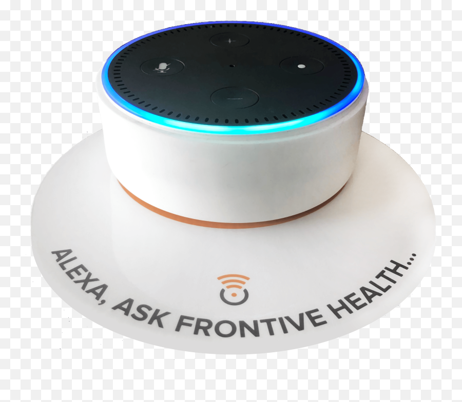 Powered By Amazon Echo Frontive Launches Smart Personal - Circle Png,Amazon Echo Png