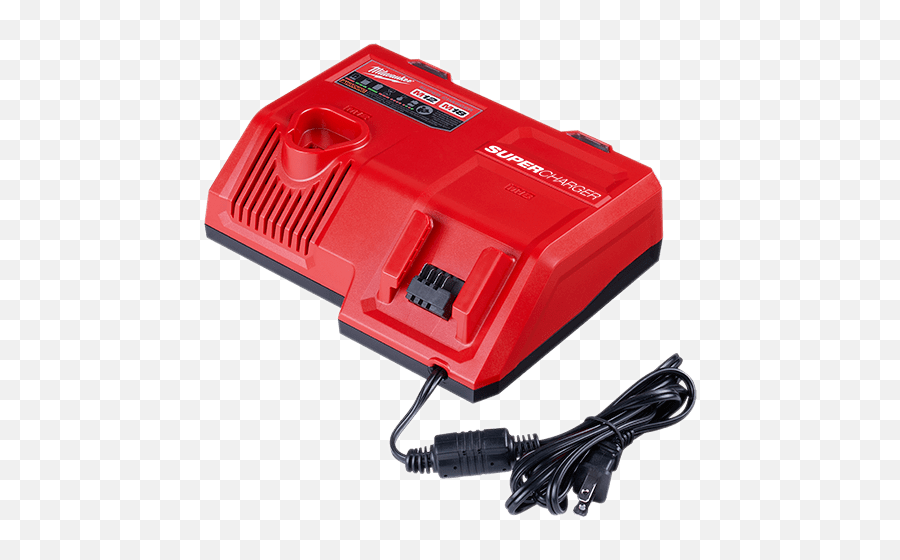 M18 U0026 M12 Battery Super Charger Milwaukee Tool - Milwaukee Supercharger Png,Kindle Fire Red Battery Icon