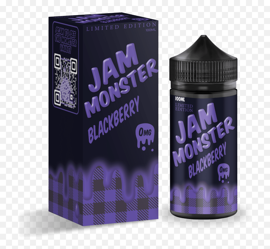 Mixed Berry Fruit Monster U2013 Vape Labs - Monster Vape Labs Blackberry Png,Purple Jam Icon