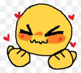 Emoji Drawings - Happy Cursed png