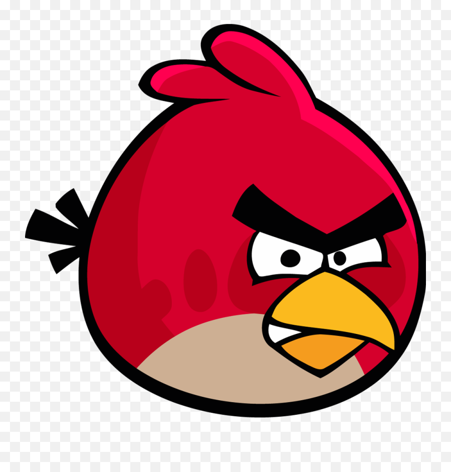 Angry Emoji Png Clipart - Angry Birds Png,Surprised Emoji Transparent Background