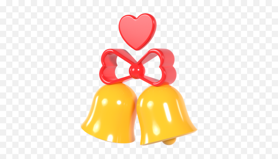 Love Bell Icon - Download In Line Style Handbell Png,Wedding Bells Icon