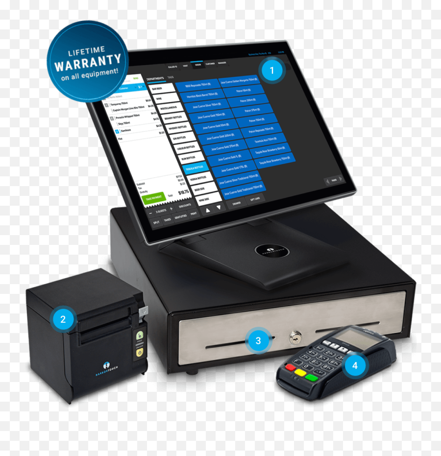 Restaurant Point Of Sale Pos System Harbortouch - Harbortouch Pos System Png,Pos Machine Icon