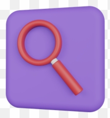 Magnifying Glass 3d Illustrations Designs Images Vectors - Girly png