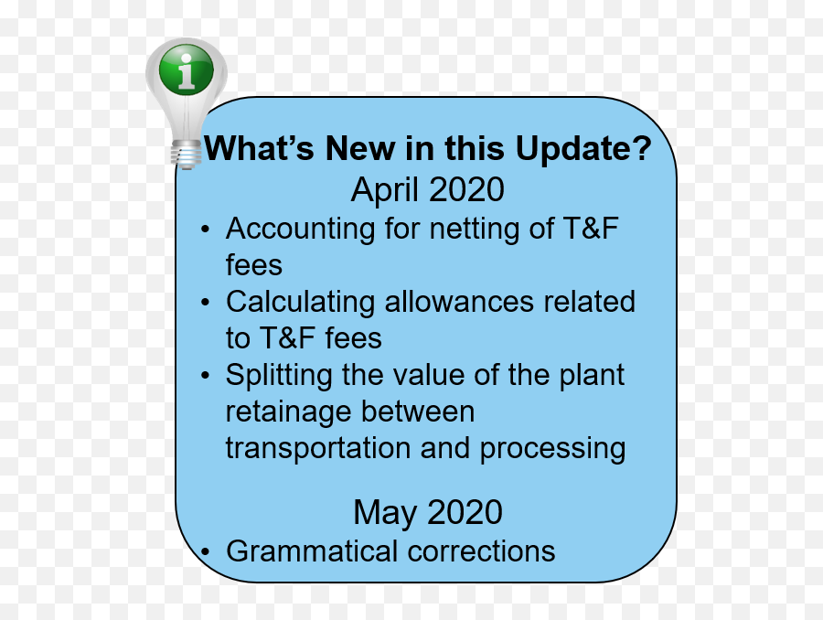 2016 Valuation Rule Federal Processed Gas Reporting Example - Dot Png,Superlube Icon Uca