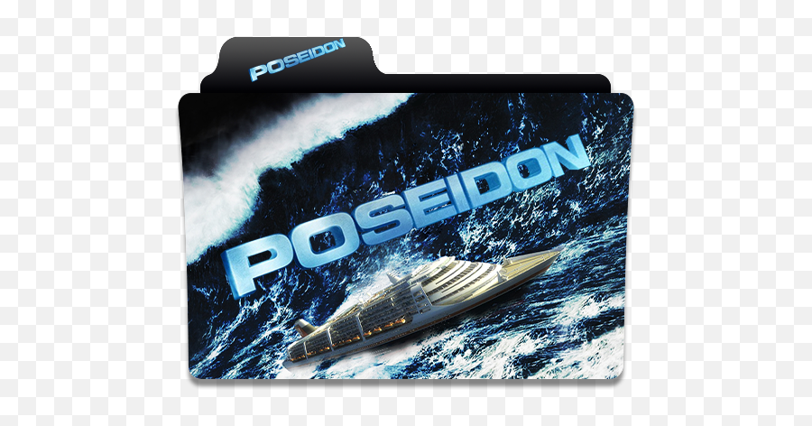 Poseidon Movie Folder Icon - Designbust Poseidon 2006 Folder Icon Png,Documentary Folder Icon