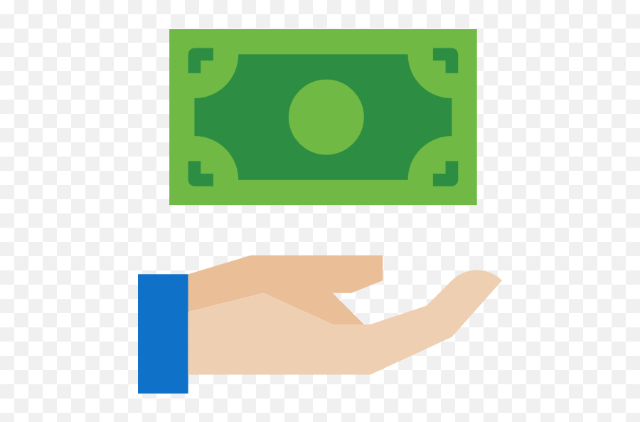 Money - Free Business Icons Horizontal Png,Cash In Hand Icon