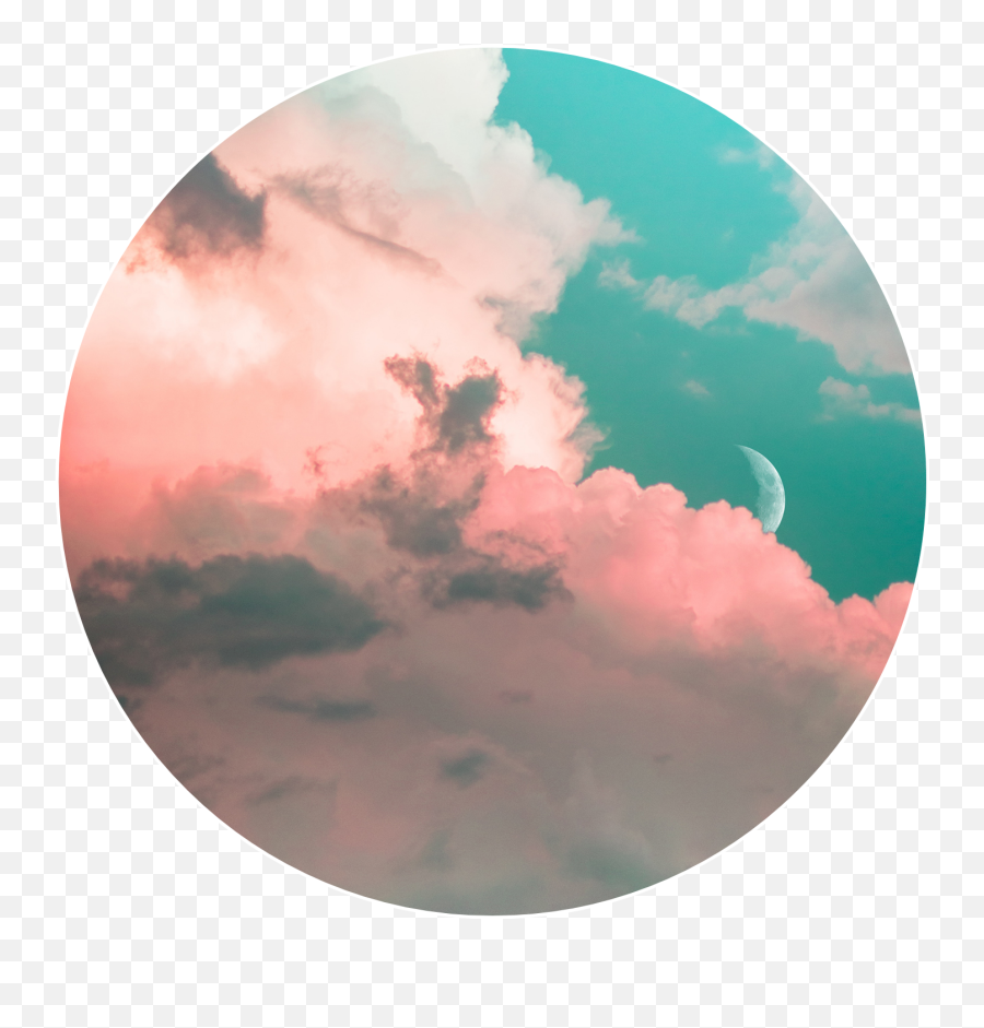 Freetoedit Sky Circle Cloud Skycloud Sticker By Justharii - Reman Feat Tabba Zentone Una Dreams Png,Wolke Icon