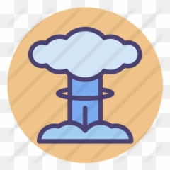 Nuclear Explosion - Clip Art png
