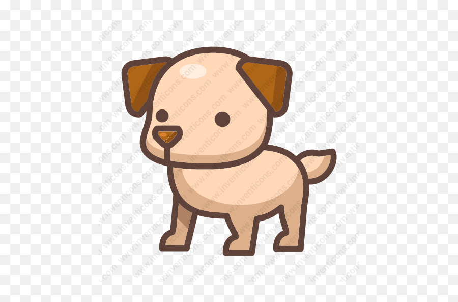 Download Dog Vector Icon Inventicons - Soft Png,Puppy Icon