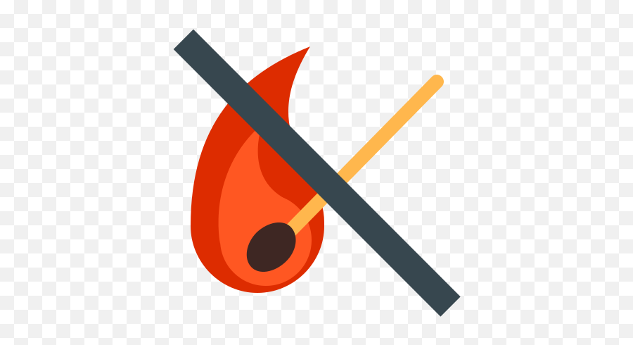 No Fire Icon In Color Style - Language Png,Pyro Icon