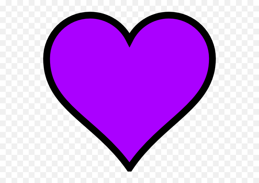Black outline heart emoji