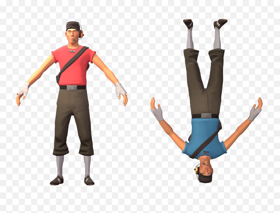 Download Petition To Make Upvotes Into Scout And Downvotes - Tf2 Scout T Pose Png,T Pose Png