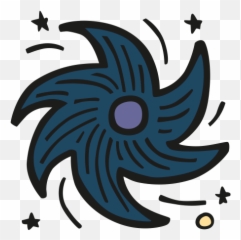 Black Hole Icon - png