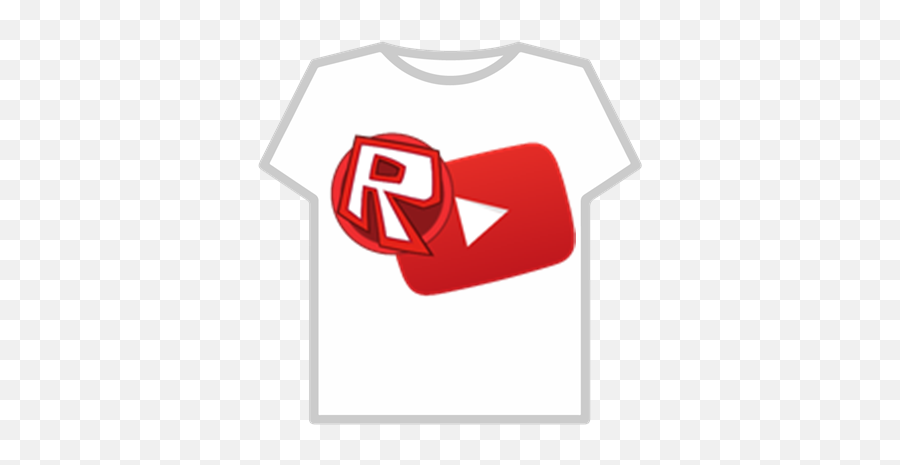 Roblox And Youtube Logo T - Shirt Roblox Logo T Shirt Roblox Png,Youtuber Logo