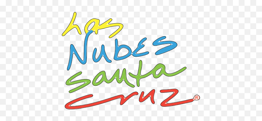 Las Nubes Santa Cruze Mouse Pad Black With Circle Logo U2013 - Calligraphy Png,Nubes Png
