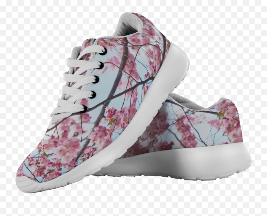 Cherry Blossom Tree Running Shoes Png